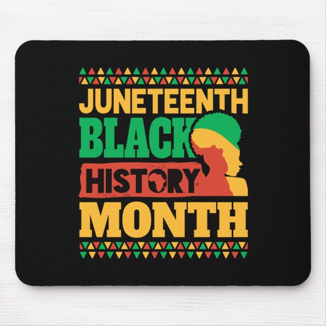 Monat der Schwarzgeschichte Mousepad (Vorne)