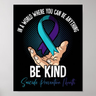 Monat der Suizidprävention Poster