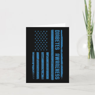 Monat der Vintagen amerikanischen Flagge T1 Karte