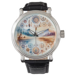 Monat des amerikanischen Kulturerbes Armbanduhr