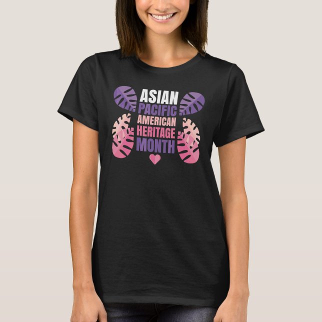 Monat des asiatischen Kulturerbes in Amerika und i T-Shirt (Vorderseite)