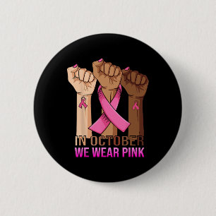Monat des Bewusstseins für den Krebs Frauen rosa F Button