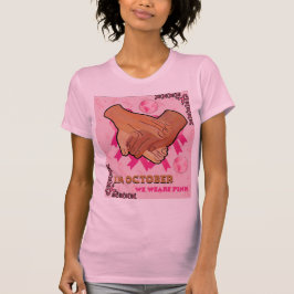 Monat des Brustkrebs im Oktober T-Shirt