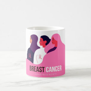 Monat des Brustkrebs Kaffeetasse