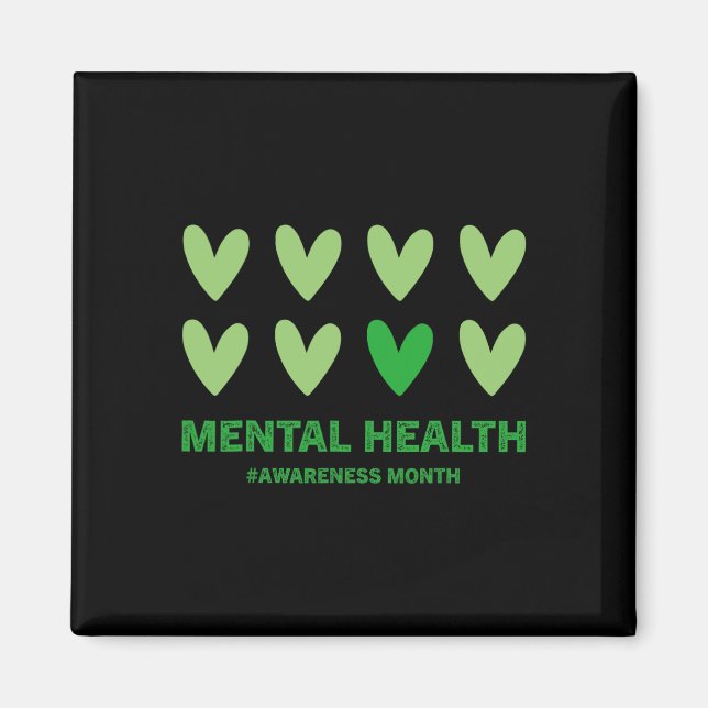 Monat des Gesundheitsbewusstseins Magnet (Vorne)