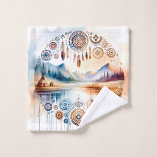 Monat des indianischen Erbes Waschlappen