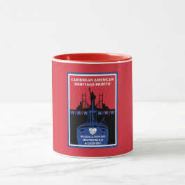 Monat des karibischen Amerikanischen Kulturerbes Tasse