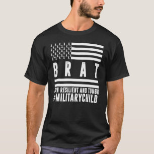 Monat des Militärkindes Geboren widerstandsfähig u T-Shirt