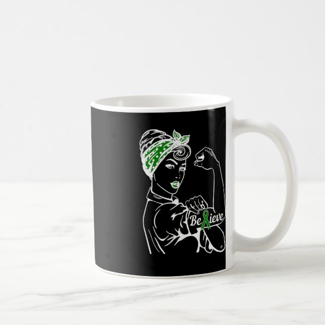 Monat des Monats des Bewusstseins für psychische G Kaffeetasse (Rechts)