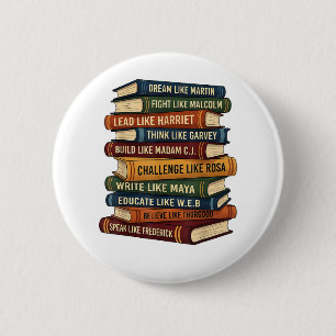 Monat des schwarzen Geschichts Traums Button