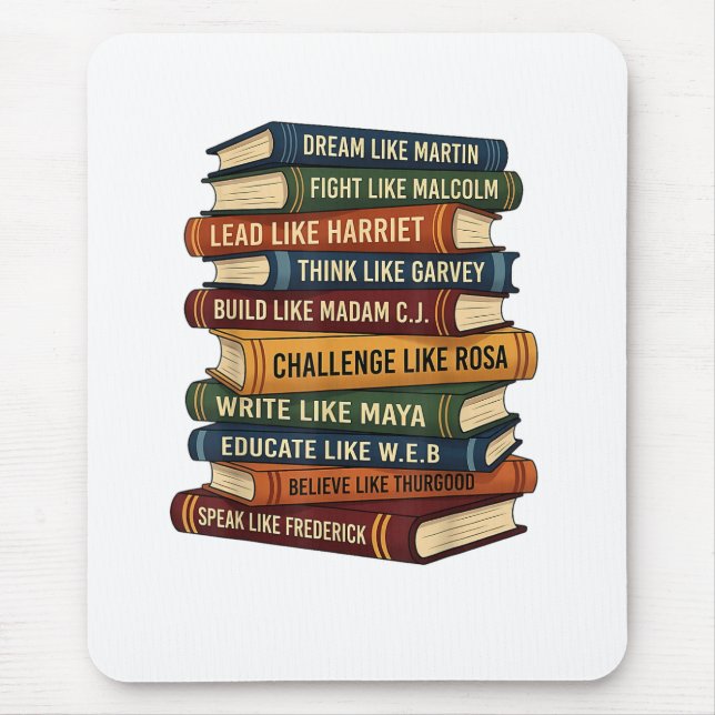 Monat des schwarzen Geschichts Traums Mousepad (Vorne)