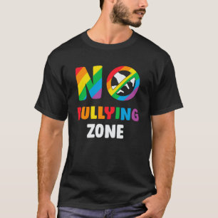 Monat LGBT Kinder 2022 Bully Awareness No Bull T-Shirt