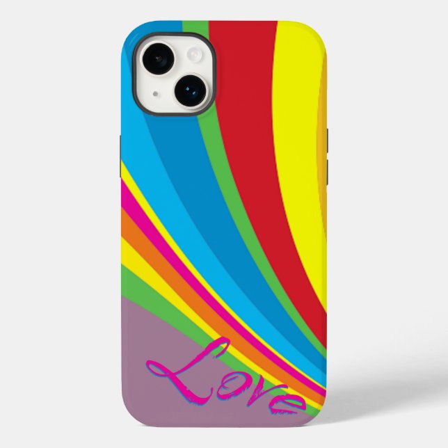Monat - Liebe des Regenbogens Case-Mate iPhone 14 Plus Hülle (Rückseite)