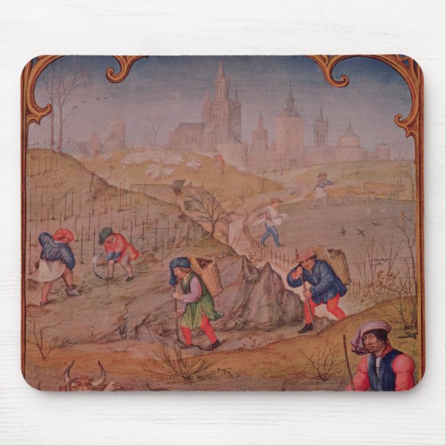 Monat März Mousepad (Vorne)