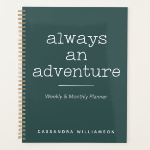 Monatlich personalisiertes Adventure Quote Planer