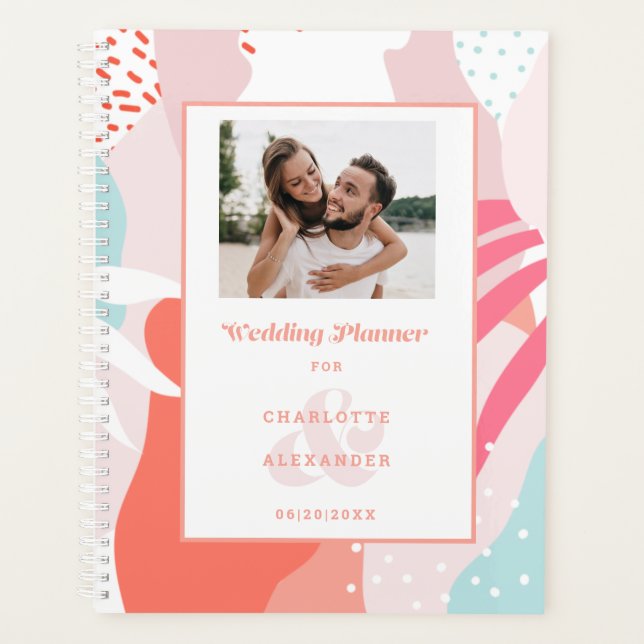 Monatliche Hochzeiten mit benutzerdefinierten Foto Planer (Vorderseite)