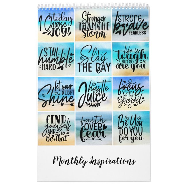 Monatliche Inspiration Kalender (Titelbild)