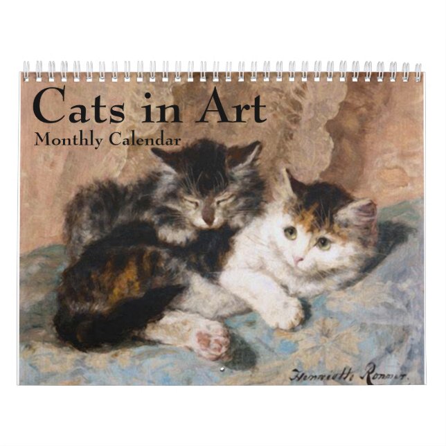 Monatlicher Kalender der Fine Art (Titelbild)