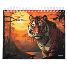 Monatskalender 2025 der Tigermauer