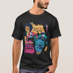 Monatsunterschrift für Schwarze Geschichte T-Shirt