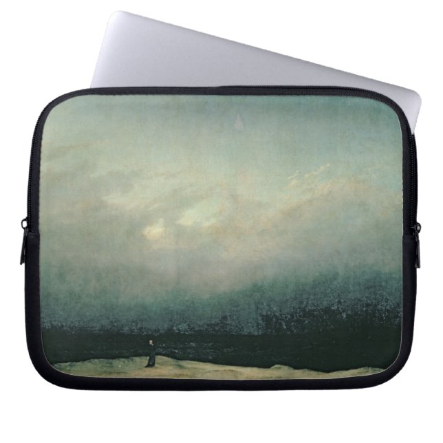 Mönch durch Meer, 1809 Laptopschutzhülle (Vorderseite)
