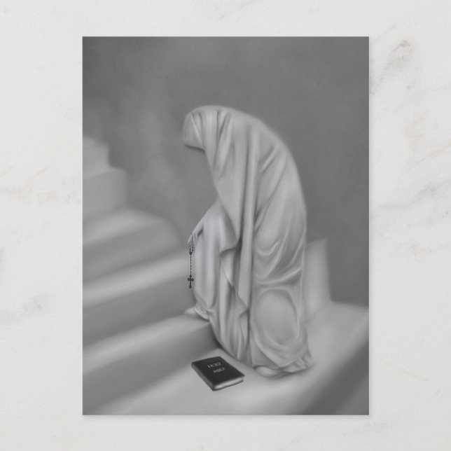 Mönch Postkarte (Vorderseite)