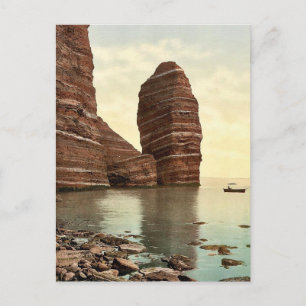 Mönch- und Predigerkanzel, Helgoland, Deutschland Postkarte