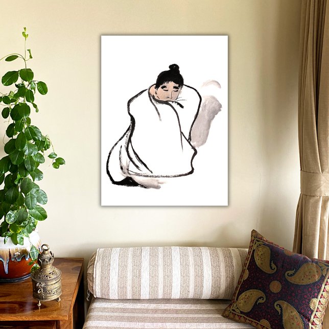 Mönch - Zen Leinwanddruck (Von Creator hochgeladen)