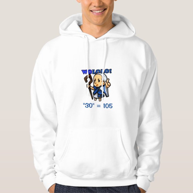 Mönche sind kaputt! hoodie (Vorderseite)