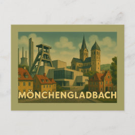 Mönchengladbach Germany City Art Postkarte
