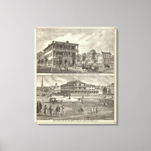 Moncrief Haus, Jacksonville Leinwanddruck