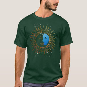 Mond Astrologie Himmelskörper Sonne Astronomie T-Shirt