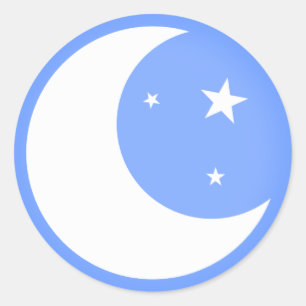 Mond - Aufkleber