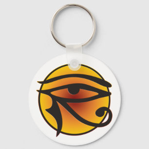 Mond Auge des Horus Schlüsselanhänger