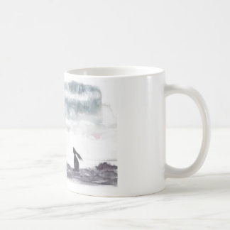 Mond, der Hase-Tasse anstarrt Kaffeetasse