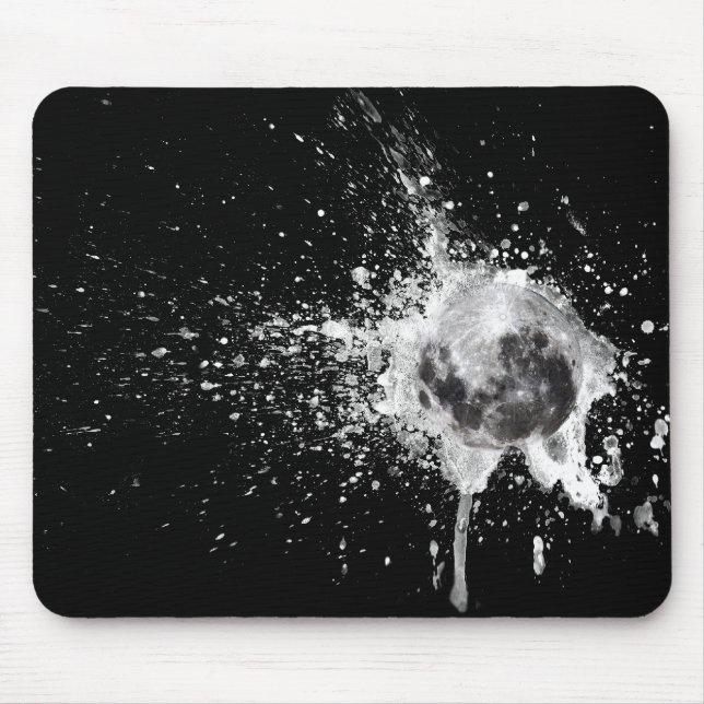 Mond-Explosion Mousepad (Vorne)