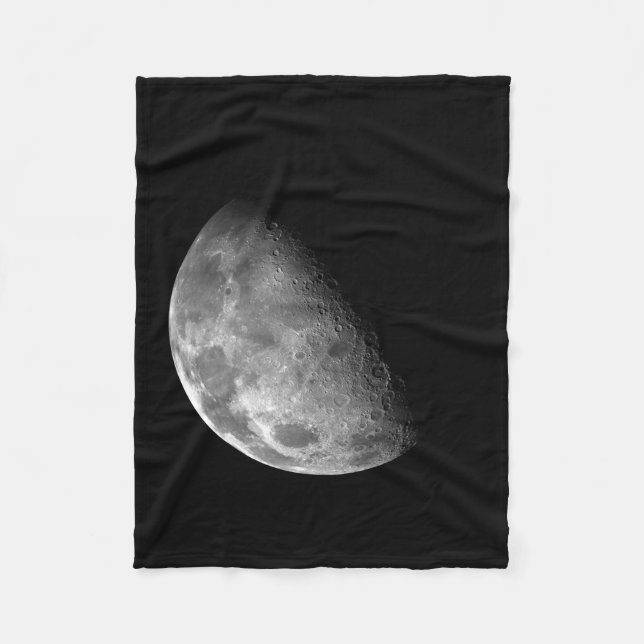 Mond Fleecedecke (Vorderseite)