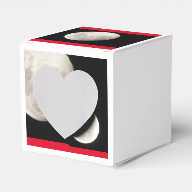 Mond Geschenkbox Geschenkschachtel (Vorderseite)