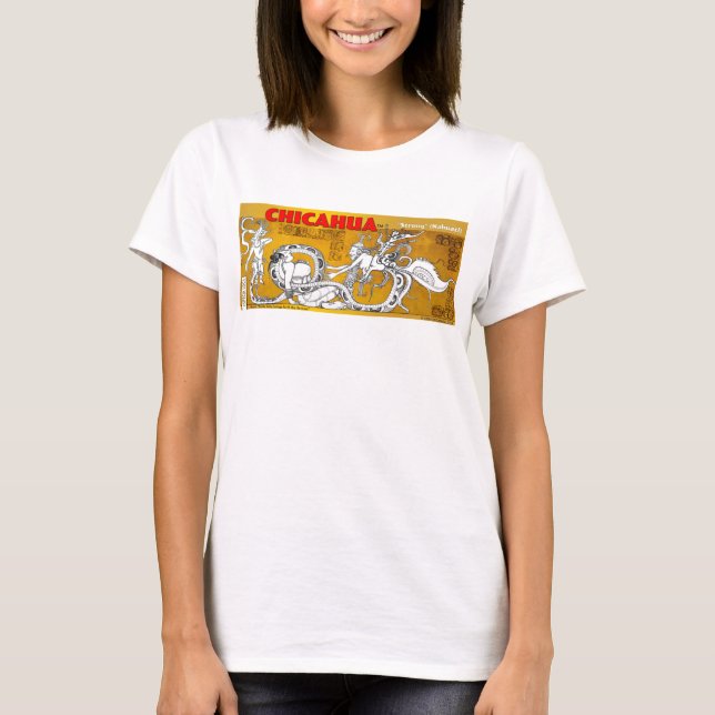 Mond-Göttin u. ihre Schlange T-Shirt (Vorderseite)