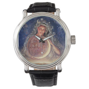 Mond-Göttinuhr Armbanduhr