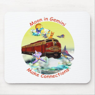 Mond in den Zwillingen Mousepad