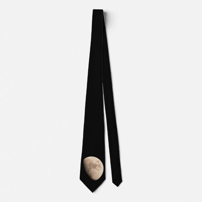 Mond-Krawatten-Mond-Krawatten-personalisierte Krawatte (Vorderseite)