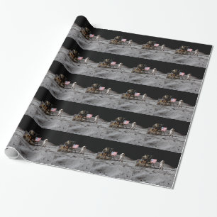 Mond-Landung Geschenkpapier
