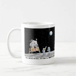 Mond-Landungs-Tasse Kaffeetasse