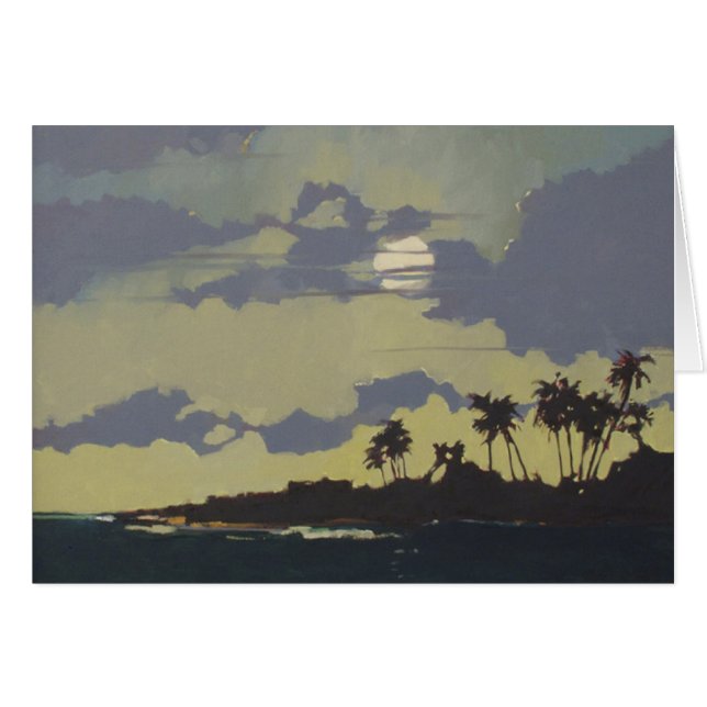 Mond Lied-Anzeige (Vorderseite (Horizontal))