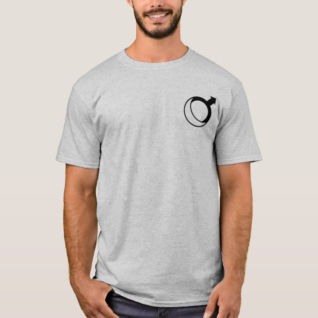 Mond-Mann (kleiner) T-Shirt (Vorderseite)
