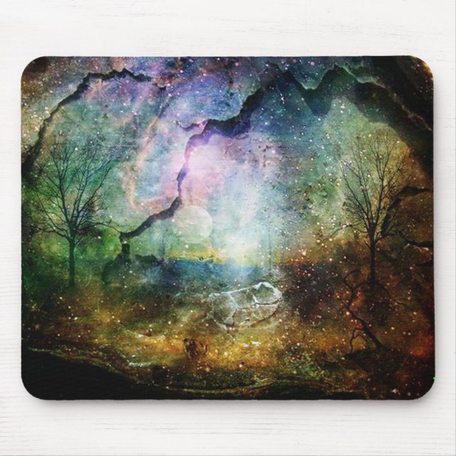 Mond meiner Nächte Mousepad (Vorne)