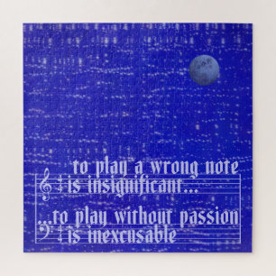 Mond-Musik-Puzzle