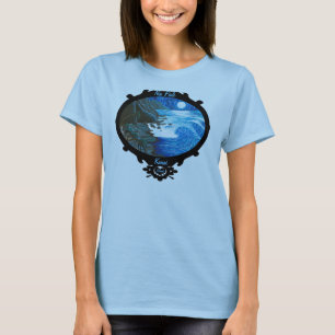 Mond-" Na Pali "Na Pali Küste T-Shirt