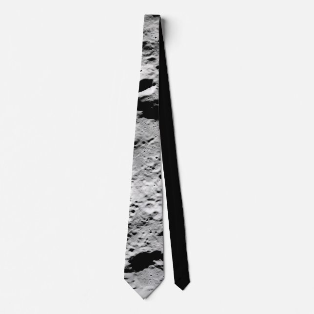 Mond-OberflächenKrawatte Krawatte (Vorderseite)